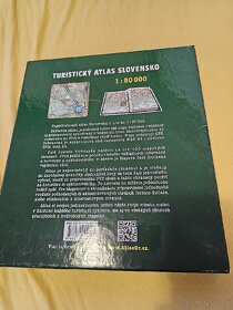 Predám turistický atlas Slovenska 1:50 000 - 2