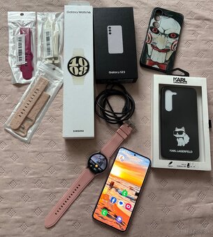Samsung S 23 256GB hodinky Samsung Watch 6 - 2