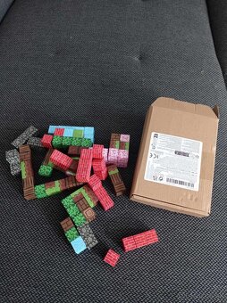 Minecraft magnetické kocky - 2