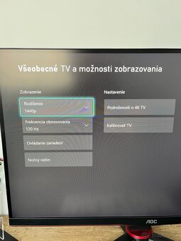 Predám plne funkčný monitor AOC 27" AOC Q27G2E/BK Gaming - 2