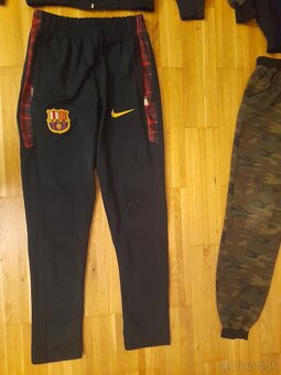 1x použitá tepláková súprava FC Barcelona, v 168/176, zakúpe - 2