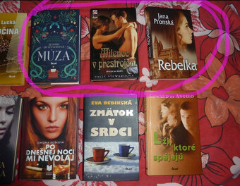 Predám raz prečítané knihy-romány,ako nové - 2