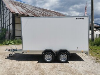 Skriňový príves 350x155x185cm, 2500kg - 2