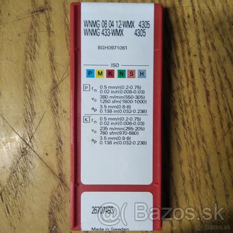 Tk plátky Sandvik WNMG 080412 4305 - 2