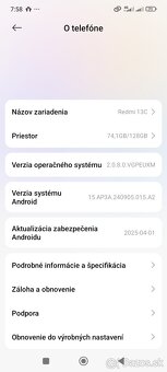 Vymením xiaomi redmi 13c 128 GB 8gb RAM - 2