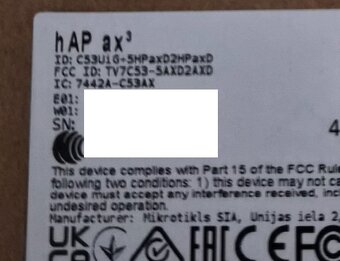 Mikrotik hAP ax3 - 2