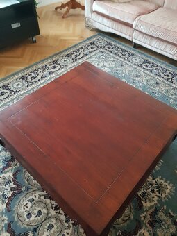 Rustikalny dreveny konferencny stolik - 2