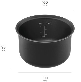 Siguro RC-X013 Nádoba pre ryžovar SGR-RC-R30x - 2