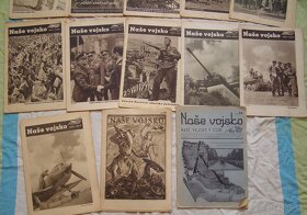 Predam časopisy NAŠE VOJSKO. - 2