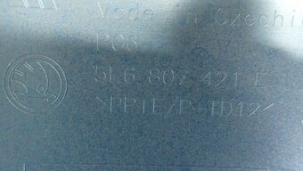 skoda octavia nárazník sedan 2023+ - 2