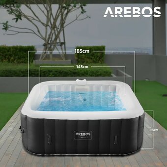 AREBOS Spa vírivý bazér 2400W - 2