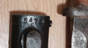 Nemecký bodák K98 s púzdrom WW2 - 2