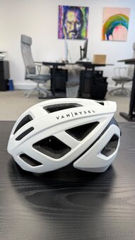 Cyklistická prilba Van Rysel ROADR 500 biela L - 2