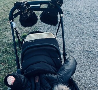 Predám fusak cybex jeremy scott black - 2
