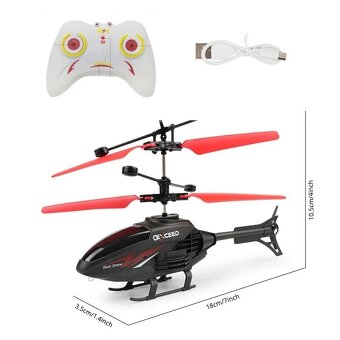 Helikoptéra na diaľkové ovládanie a disco guľa - 2