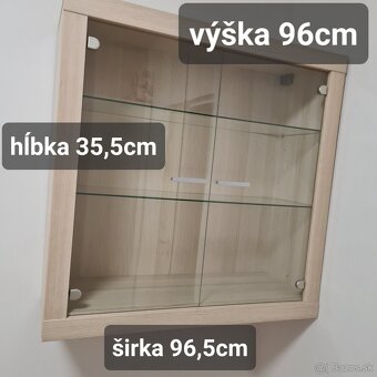 Vitrina Sklenená závesná - 2