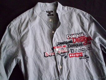 Desigual pánska slim košeľa M - 2