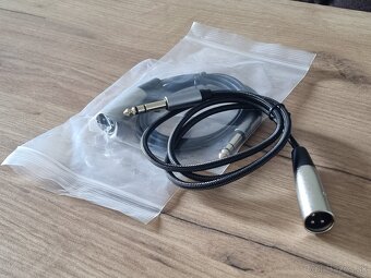 Jack 6,3 to XLR male balanced 1m cable - 2