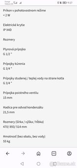 🔥 Predám kondenzačný kotol Protherm Tiger Condens 20/26 KKZ - 2