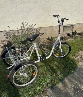 Trojkolka pre dospelých s nákupným košíkom - pre seniorov - 2