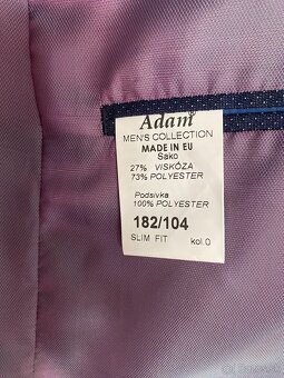 Tmavomodré pánske sako - 2