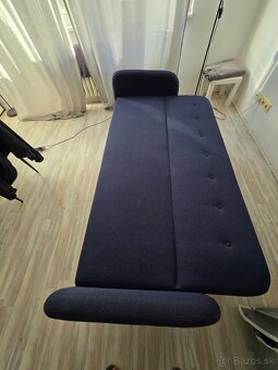 Moderná tmavomodrá pohovka – vo výbornom stave – Bratislava - 2