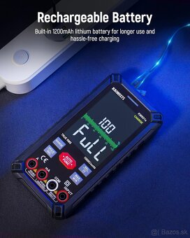 Digitálny inteligentný multimeter, nabíjateľný - 2