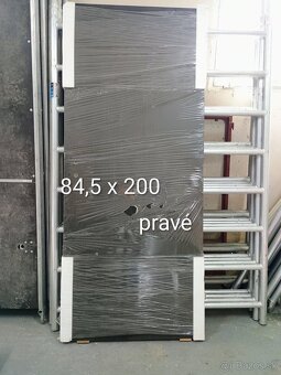 Interiérové dvere plne tmave wenge - 2