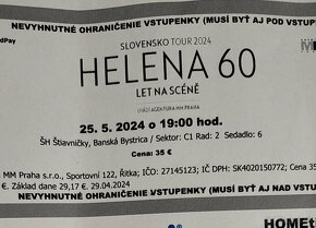 Helena Vondráčková,HELENA 60, Banska Bystrica 25.5.2024 - 2
