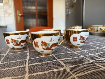 Pravý čínsky porcelánový set - 2