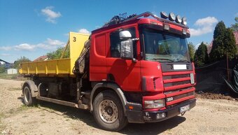 Scania hákový nosič kontajnerov s hydraulicku rukou - 2