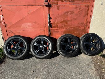 Alu disky Platin cierne + Zimne pneu Sotozero 3, 205/60 R16 - 2