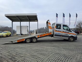 Mercedes-Benz Sprinter odtahovka zalamovací 2014, 3,0 diesel - 2