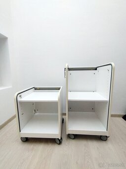 Skrinky na kolieskach s rolovacími dvierkami IKEA ASPVIK - 2
