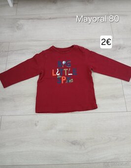 Balík pre chlapčeka 80 Mayoral, Next, H&M - - 2