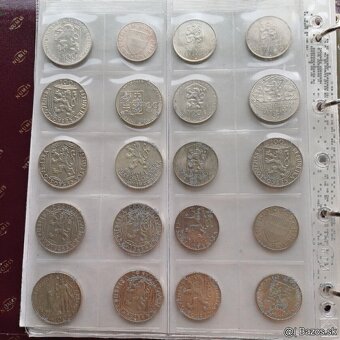 20ks striebornych minci - 2