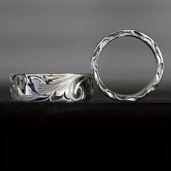 Exkluzívne ručne vyrezávané prstene - 2