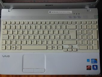 Predám  značkový notebook Sony Vaio - 2