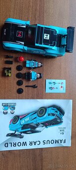 Predám stavebnicu Pretekárske auto 5114 - 2