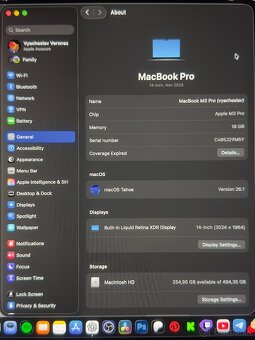 MacBook Pro 14 m3 pro 18gb 512gb - 2