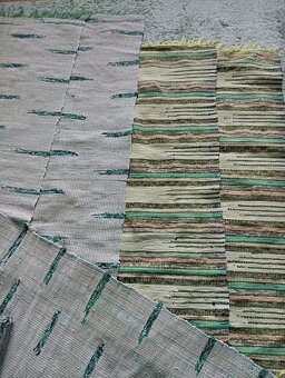 Tkané koberce 5 kusov - 2