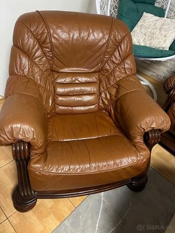 Predám koženu sedaciu supravu - 2