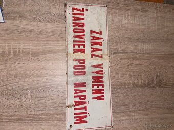 Predám smaltove cedule - 2