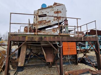 Trojsitný triedič štrko - pieskov (triedička) - 2