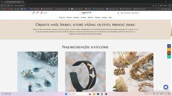 novy eshop pripravený na okamzitý predaj sperkov - 2