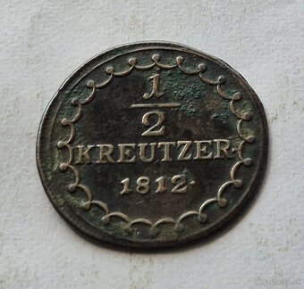 1/2 Grajciar 1812 S František I. - 2