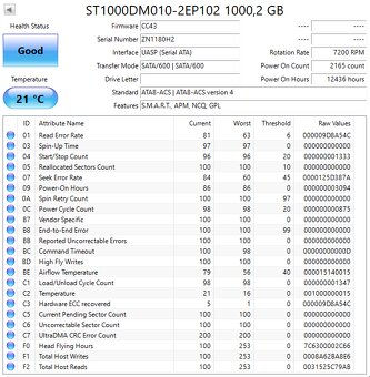 3,5" HDD Seagate / Sonnics / WD / Toshiba 1TB - 2
