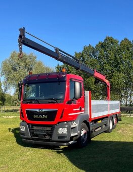 MAN TGS 26.500 - 6x2 - Valník + HR-PALFINGER PK 19.001 SLD - 2