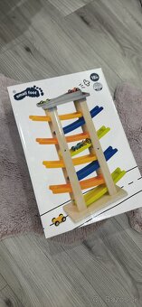 Vzdelavacie eko hračky - XL dráha s parkovaním - 2