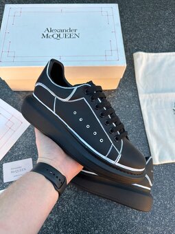 Alexander McQueen black tenisky, - 2